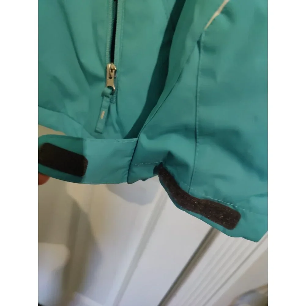 Below Zero By Rothschild‎ Women's Aqua & Silver 3-In-1 Ski Jacket S
